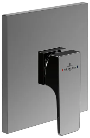 Villeroy & Boch Unterputz-Einhebel-Armatur Architectura Square 150x150x49mm Chrom