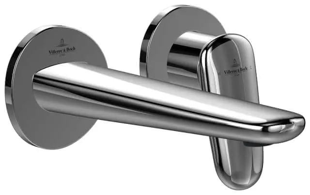 Villeroy & Boch Zweiloch-Einhebel-Waschtischmischer Antao 185x115x223mm o Ablgarn. Chrom