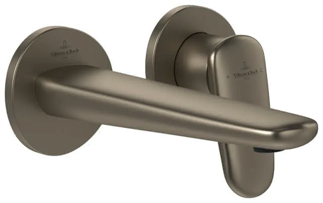 Villeroy & Boch 2-EH-Wtmischer Antao 185x115x223mm o Ablgarn. BrushedNickelMatt