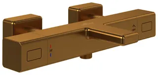 Villeroy & Boch Vierloch-Badewannenrandarmatur Conum 455x124x165mm Brushed Gold