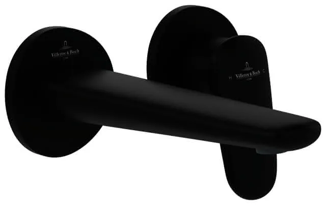 Villeroy & Boch 2-EH-Wtmischer Antao 185x115x223mm o Ablgarn. Matt Black