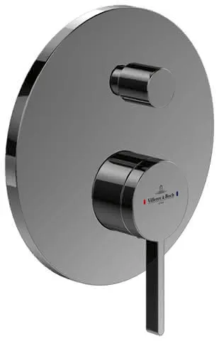 Villeroy & Boch Unterputz-Einhebel-Armatur Dawn 170x170x46mm Chrom