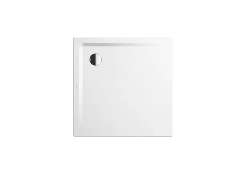 Duschfläche 80x80x2,5cm more4YOU, weiß, Invisible Grip