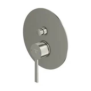Fertigmontageset für Wanne/Brause-EHM design4YOU 3.0 brushed nickel