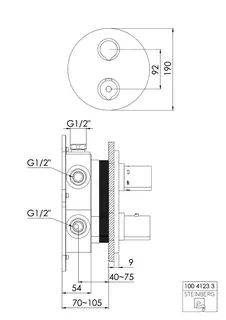 FMS für Unterputzthermoat design4YOU 3.0 chrom