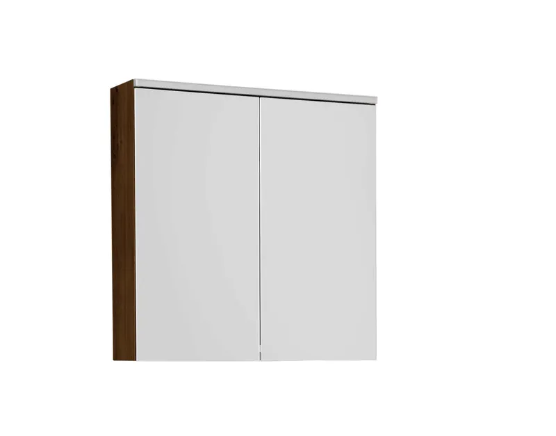 sanibel-Spiegelschrank 1.0 GO A23 LED 600x625x160mm Melamin Wildeiche