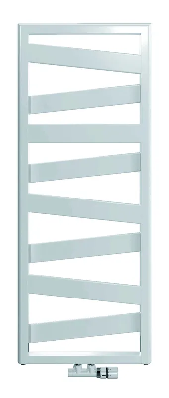 SCALIDO-Designbadheizkörper R1 wasserfü. 50mm BH 1266mm BL500 mm RAL 9016 weiß