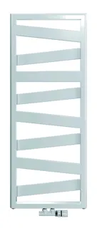 SCALIDO-Designbadheizkörper R1 wasserfü. 50mm BH 1266mm BL500 mm RAL 9016 weiß