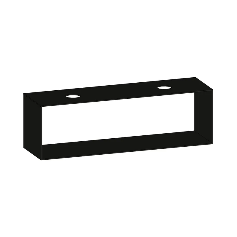 SCALIDO-Konsolenplatte m. Rahmen f Waschtisch US 1822x560x510mm 2 Ausschnitte Farbvar. A