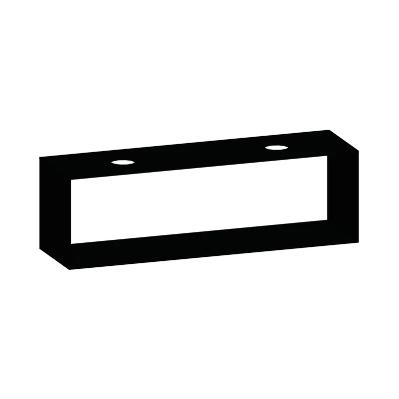 SCALIDO-Konsolenplatte m. Rahmen f Waschtisch US 1822x560x510mm 2 Ausschnitte Farbvar. V