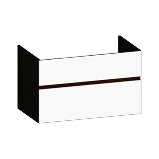 SCALIDO-Waschtisch-Unterschrank z Konsolenplatte 900x540x510mm 2 Auszüge Farbvar. W/X/E