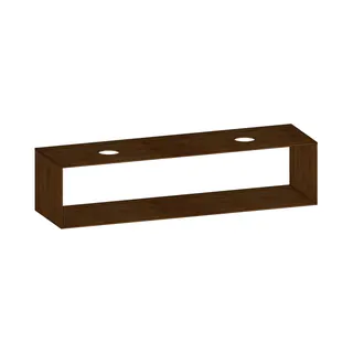 SCALIDO-Konsolenplatte m. Rahmen f Waschtisch US 1822x430x510mm 2 Ausschnitte Farbvar. S