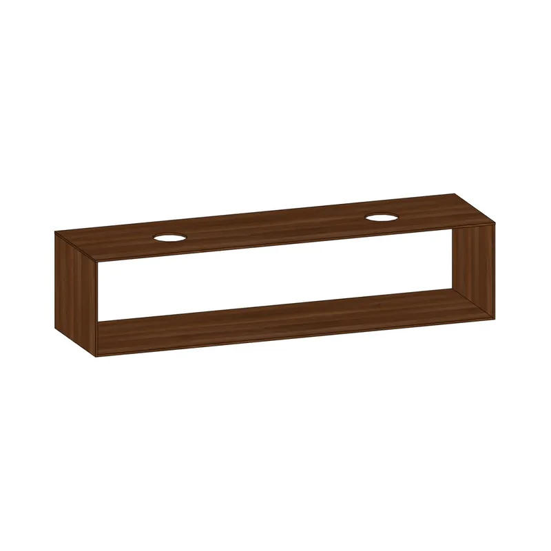 SCALIDO-Konsolenplatte m. Rahmen f Waschtisch US 1822x430x510mm 2 Ausschnitte Farbvar. E