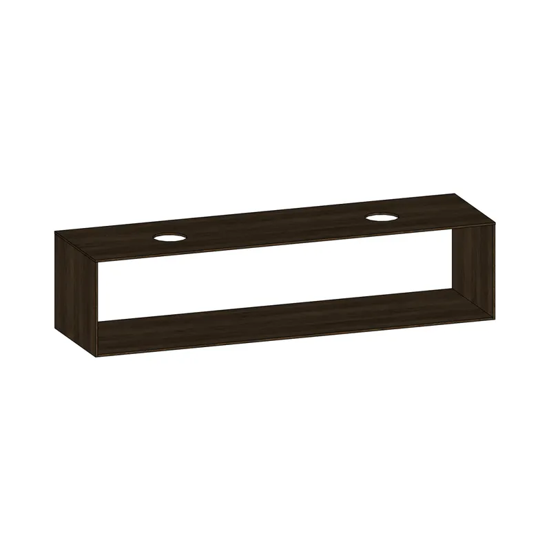 SCALIDO-Konsolenplatte m. Rahmen f Waschtisch US 1822x430x510mm 2 Ausschnitte Farbvar. N