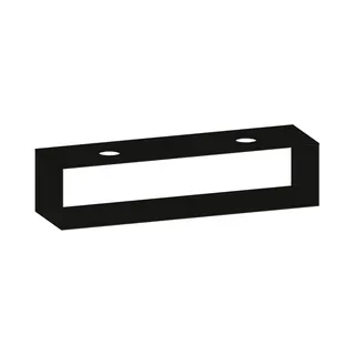 SCALIDO-Konsolenplatte m. Rahmen f Waschtisch US 1822x430x510mm 2 Ausschnitte Farbvar. A