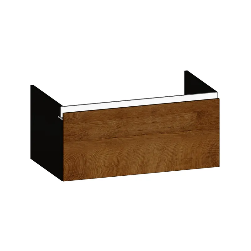 SCALIDO-Waschtisch-Unterschrank z Konsolenplatte 900x410x510mm 1 Auszug Farbvar. Sonder