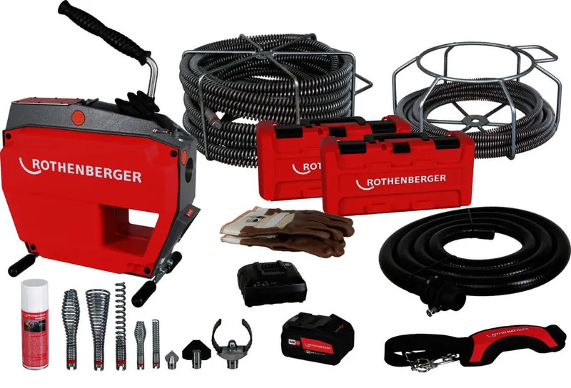 Rothenberger R600 VarioClean + Spiral/Wz.Set