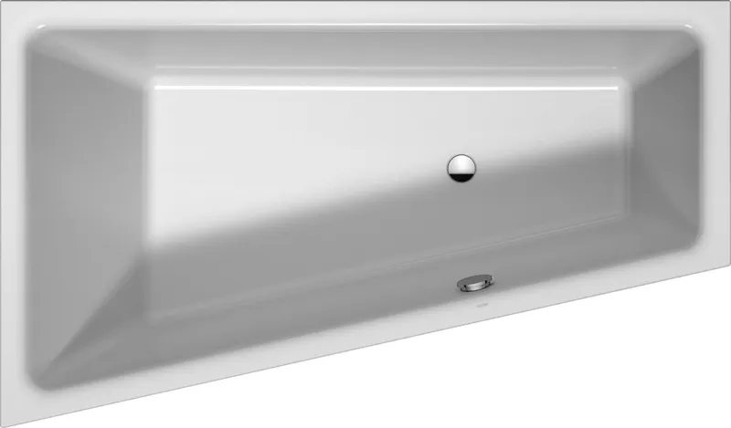 sanibel 3001-Acryl-Badewanne Trapezform A23 Var. links 1700x1000x450/470mm weiß