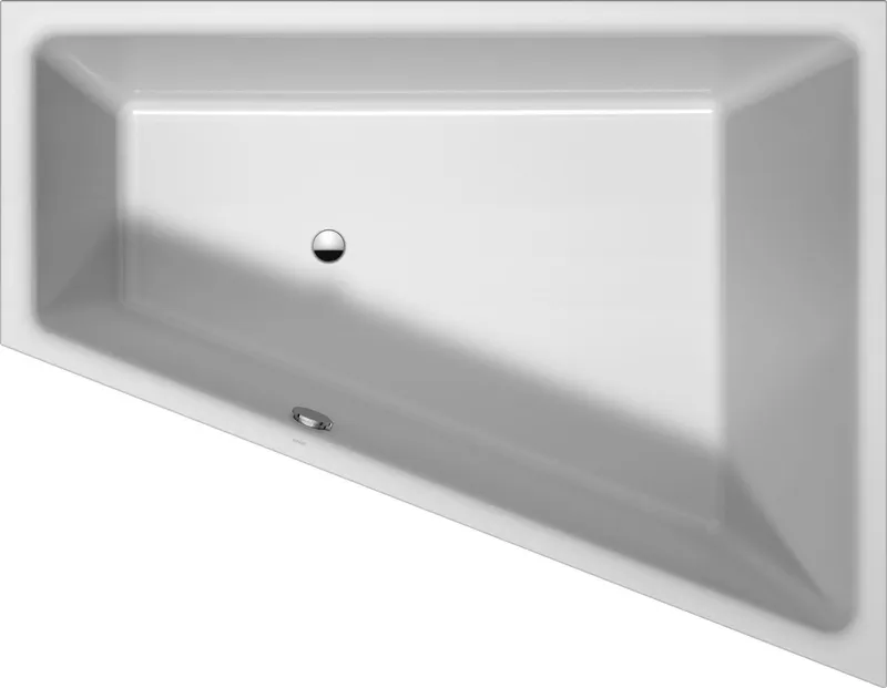 sanibel 3001-Acryl-Badewanne Trapezform A23 Var. rechts 1800x1400x450/470mm weiß