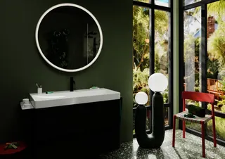 Hansgrohe Waschtisch Xelu Q 1000x480mm o.Hahnloch/Überlauf, SmartClean weiß – Bild 5