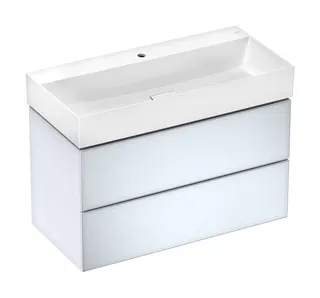 Hansgrohe Waschtisch Xevolos E 1000x480 m.Hahnloch o.Überlauf, SmartClean weiß – Bild 2