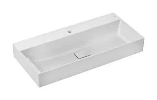 Hansgrohe Waschtisch Xevolos E 1000x480 m.Hahnloch o.Überlauf, SmartClean weiß – Bild 3