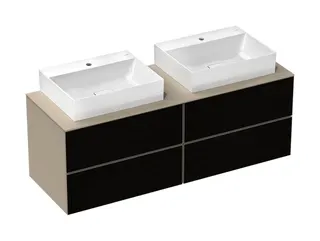 Hansgrohe Konsole Xevolos E 1570/550mm m.2 Ausschnit.f.WTge 600/480mm SBma – Bild 2
