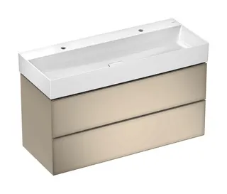 Hansgrohe Waschtisch Xevolos E 1200x480mm m.2 Hahnl.o.Überlauf, SmartClean weiß – Bild 3