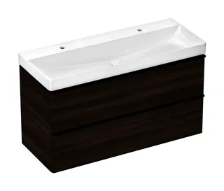 Hansgrohe Waschtisch Xelu Q 1200x480mm m.Hahn.o.Überlauf,SmartClean weiß – Bild 2
