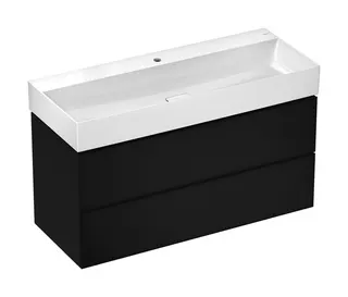 Hansgrohe Waschtisch Xevolos E 1200x480mm m.Hahnl.ohn.Überlauf, SmartClean weiß – Bild 3