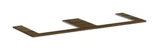 Hansgrohe Konsole Xelu Q 1560x540 mm m.2 Ausschnitten f.AWT geschliffen ECHN – Bild 2