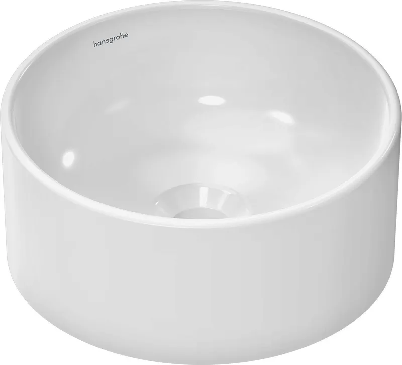 Hansgrohe Aufsatzwaschtisch Xuniva S 300x300mm o.Hahnloch u.Überlauf SMC weiß