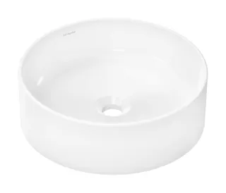 HG Aufsatzwaschtisch Xuniva S 400x400mm o.Hahnloch u.Überlauf weiß