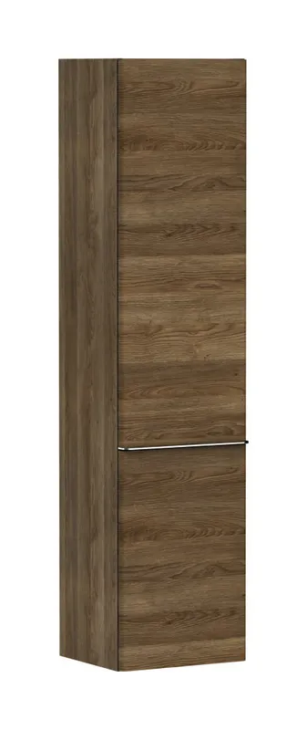 Hansgrohe Hochschrank Xelu Q Eiche Natur 400x350mm,Türanschlag rechts chrom