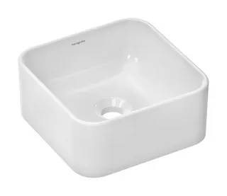 Hansgrohe Aufsatzwaschtisch Xuniva Q 300x300mm o.Hahnloch u.Überlauf weiß – Bild 3