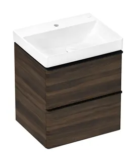 Hansgrohe Waschtisch Xelu Q 600x480mm mi.Hahnloch oh.Überlauf, SmartClean weiß