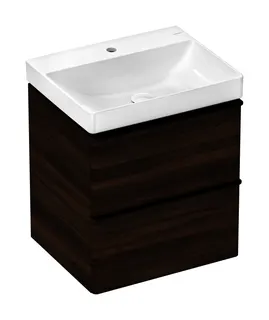 Hansgrohe Waschtisch Xelu Q 600x480mm mi.Hahnloch oh.Überlauf, SmartClean weiß – Bild 2