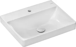 Hansgrohe Waschtisch Xelu Q 600x480mm mi.Hahnloch oh.Überlauf, SmartClean weiß – Bild 4