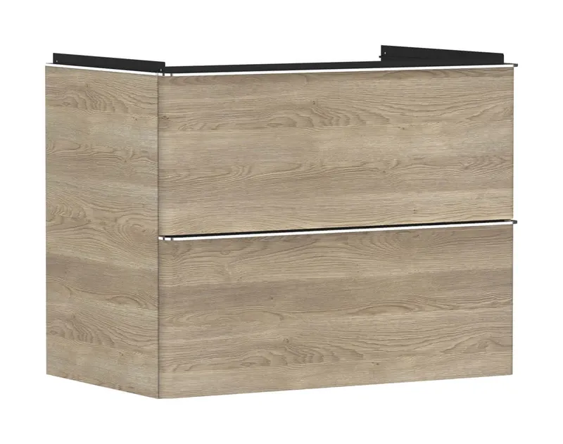 Hansgrohe Waschtischunterschrank Xelu Q ECHN 780x475mm mit 2 SK für Waschtisch chrom