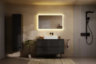 Hansgrohe 2-Loch Waschtischarmatur Unterputz Metropol F-Set langer Auslauf BBC – Bild 3