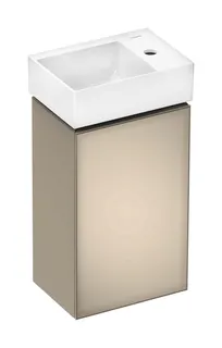 Hansgrohe Handwaschbecken Xevolos E 360x250mm m.Hah.rechts o.Überlauf, SmartClean weiß – Bild 3