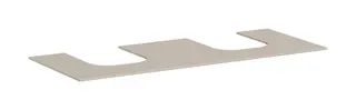 Hansgrohe Konsole Xevolos E 1370/550mm m.2 Ausschnit.f.WTge 500/480mm SBma