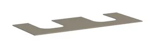 Hansgrohe Konsole Xevolos E 1370/550mm m.2 Ausschnit.f.WTge 500/480mm SBma – Bild 2