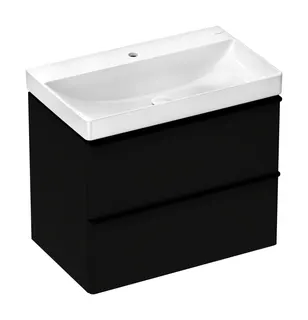 Hansgrohe Waschtisch Xelu Q 800x480mm m.Hahnloch oh.Überlauf, SmartClean weiß – Bild 2