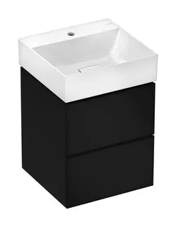 Hansgrohe Waschtisch Xevolos E 500x480 m.Hahnloch o.Überlauf, SmartClean weiß – Bild 3