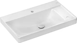 Hansgrohe Waschtisch Xelu Q 800x480mm m.Abla.rech./2 Hah.o.ÜBL,SmartClean weiß – Bild 2