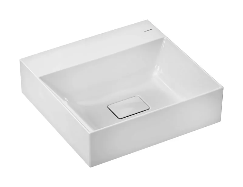 Hansgrohe Aufsatzwaschtisch ge Xevolos E 500x480mm o.Hahnl.Überl.SmartClean weiß