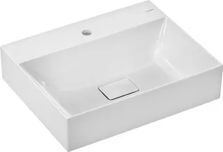 Hansgrohe Waschtisch Xevolos E 600x480mm m.Hahnloch o.Überlauf, SmartClean weiß – Bild 2