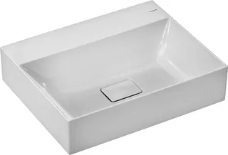 Hansgrohe Waschtisch Xevolos E 600x480mm o.Hahnloch/Überlauf, SmartClean weiß