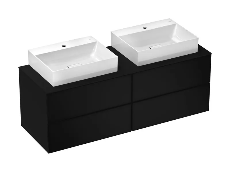 Hansgrohe Aufsatzwaschtisch ge Xevolos E 600x480mm m.Hahnloch o.ÜBL,SmartClean we